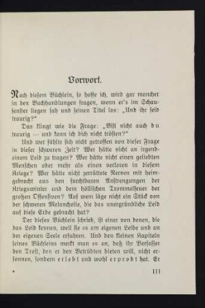 III-IV Vorwort