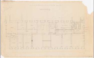 Reichsministerium für Ernährung und Landwirtschaft, Berlin-Mitte Umbau und Erweiterung: Grundriss OG 1:50