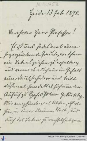 Nachlass L. Schemann (NL 12/753)