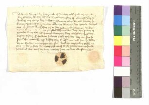Hans Soumpf, Gefängnis in Niedernhall, Ausweisung; Siegel: Beringer von Adelsheim.