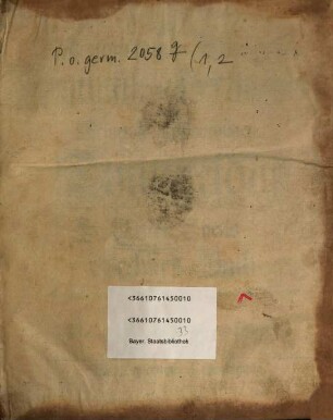 Großmüthiger Feldherr, Arminius oder Herrmann, Als ein tapferer Beschirmer der deutschen Freyheit : Nebst seiner Durchlauchtigsten Thußnelda in einer Sinnreichen Staats-, Liebes- und Helden-Geschichte Dem Vaterland zu Liebe. Dem deutschen Adel aber zu Ehren und rühmlichen Nachfolge ... ; In 2 Th. ... m. ... Kupffern gezieret. [1,2]. Buch 6/9. - 1689. - S. 715 - 1430 : 4 Ill.