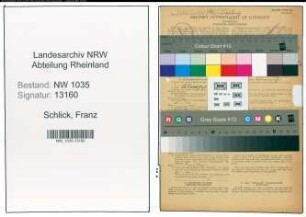 Entnazifizierung Franz Schlick , geb. 07.06.1895 (Steiger)