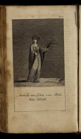 Pl. 6. Araberin aus Loheia vom Stam[m] Beni Koreish.