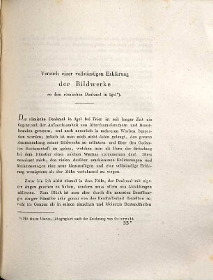 Versuch einer vollständigen Erklärung der Bildwerke an dem römischen Denkmal in Igel