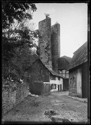 Einbeck. Storchenturm der Stadtbefestigung