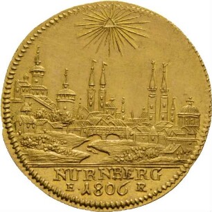 Münze, 1/2 Dukat, Dukat, 1806