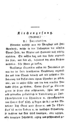 Kirchengesang : (Beschluß)