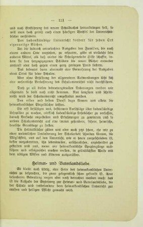 Heimat- und Vaterlandsliebe
