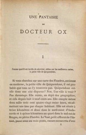 Le Docteur Ox