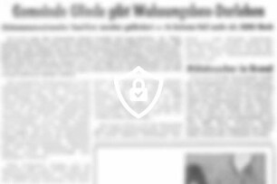 Gemeinde Glinde gibt Wohnungsbau-Darlehen
