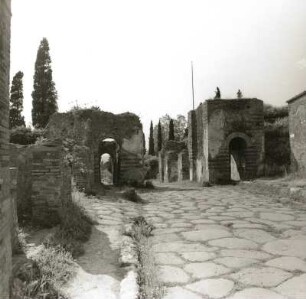 Pompeji. Herkulaner Tor. Stadtseite