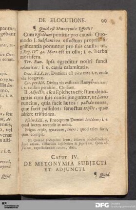 Caput IV. De Metonymia Subjecti Et Adjuncti.