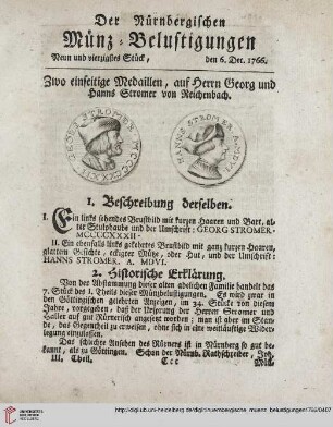 (Neun und vierzigstes Stueck, den 6. Dec. - Zwey und funfzigstes Stueck, den 27. Dec.)