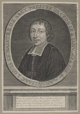 Bildnis des Isaac Louis le Maistre