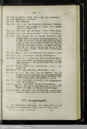 XVII. Kriegsdrangsale