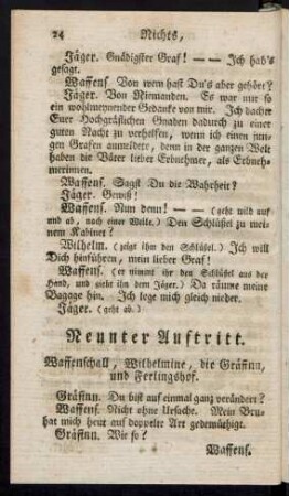 Neunter Auftritt.