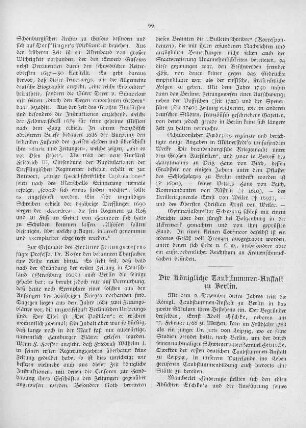 Die königliche Taubstummen-Anstalt zu Berlin