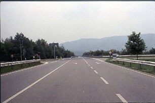 Teilknoten West: Zufahrt von Westen