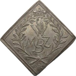 Medaille, 1724