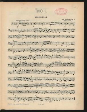 Violoncello op. 3