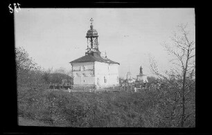 Odobești (=Rumänien): abseits gelegen "noch eine kleine Kirche" (Distanzaufnahme)