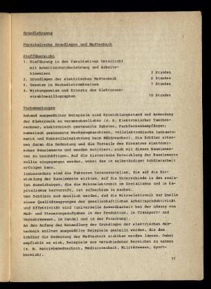 Grundlehrgang Physikalische Grundlagen und Meßtechnik
