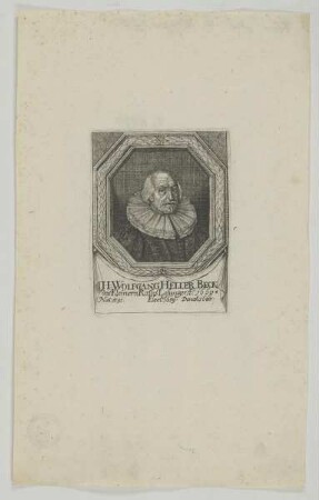 Bildnis des Wolfgang Heller