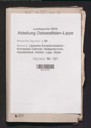 Reparaturen an der Nebenschule zu Diestelbruch