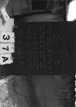 Grabstein 37A