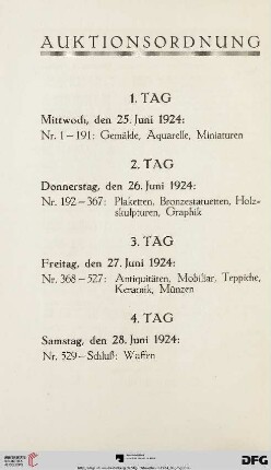 Auktionsordnung