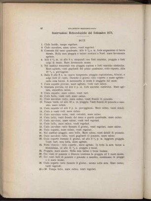 Osservazioni Meteorologiche del Settembre 1878.