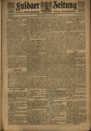 Ausgabe vom Montag, den 10. Juli 1911.