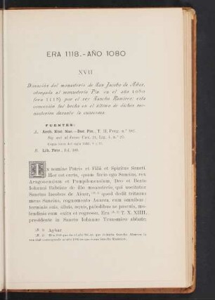Era 1118. - Año 1080