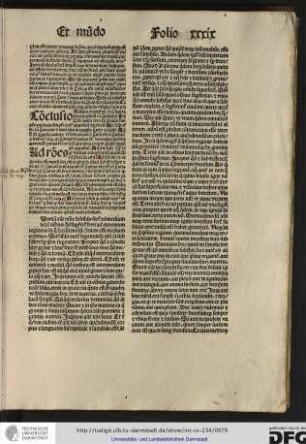 [Q]uoniam autem omne substans fertur ad medium necesse omnibus quod superfert ferri ad extremum regionis in qua faciunt motum, contrarium enim medium extremo.