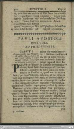 Pauli Apostoli Epistola Ad Philippenses