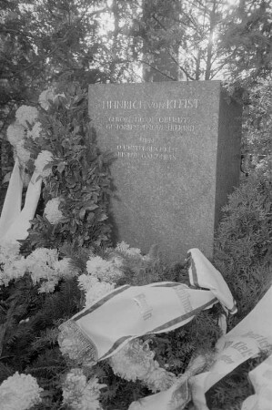 Kranzniederlegung anlässlich des 145. Todestages Heinrich von Kleists