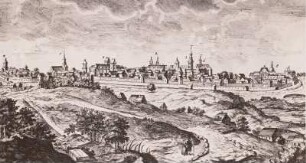 "Prospect der Stadt Freyberg zu Meisen"