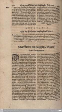 Der Sieben und funfftzigste Discurs. Von Vormundern.