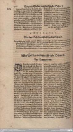 Der Sieben und funfftzigste Discurs. Von Vormundern.