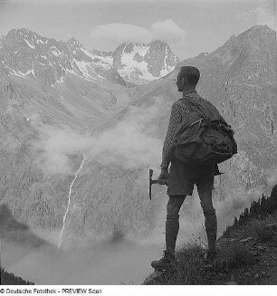 Wanderer im Karwendel