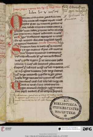 Henricus de Frimaria (?) (Ps-Hugo de Sancto Caro), Epitomae Sententiarum Petri Lombardi dictae Filia Magistri