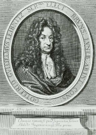 Bildnis Gottfried Wilhelm Leibniz