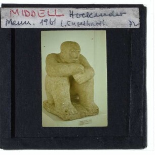 Middell, Hockender Mann