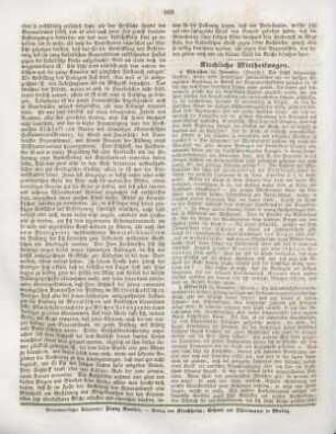 668 Kirchliche Mittheilungen