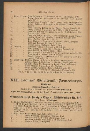 XIII. - XV. Armeekorps