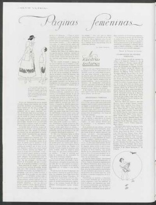 Páginas femeninas
