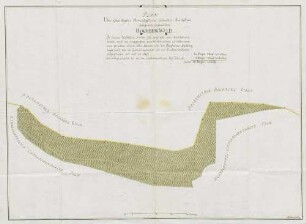 Plan über Gnädigster Herrschafft auf Göbricher Marcktum gelegenen sogenanten Hochbergwald