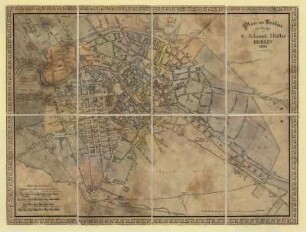 Plan von Berlin...