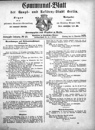 1879,48: No. 48, 30. November 1879
