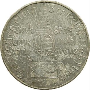 Kurfürst Friedrich August III. - große Teuerung und Hungersnot
